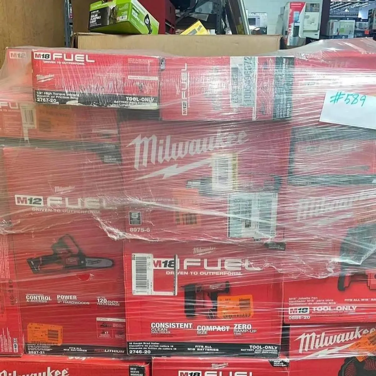 Milwaukee Power Tools Pallet - Image 4
