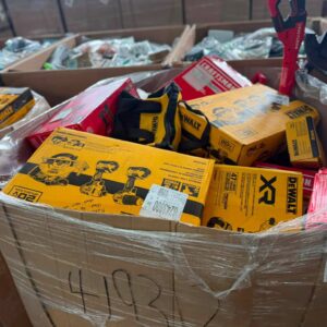 Heavy in Dewalt, Craftsman and also contains some Bostich.